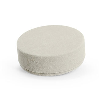 SUEDE BOX ROND ZAND