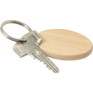 SLEUTELHANGER HOUT OVAAL