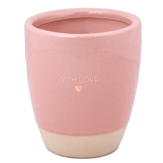 SOJAKAARS EN THEEKOP - WITH LOVE