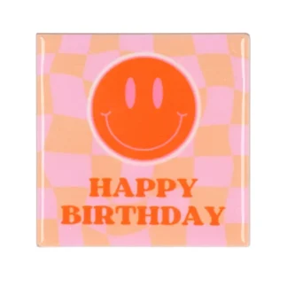 SPREUKTEGEL HAPPY BIRTHDAY