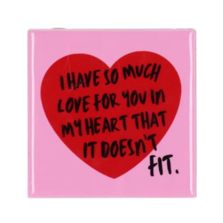 SPREUKTEGEL I LOVE YOU SO MUCH