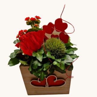 HOUTEN BAKJE VALENTIJN KLEIN